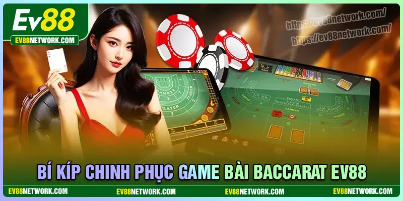 Bí kíp hay để chinh phục game bài baccarat tại EV88 luôn thắng